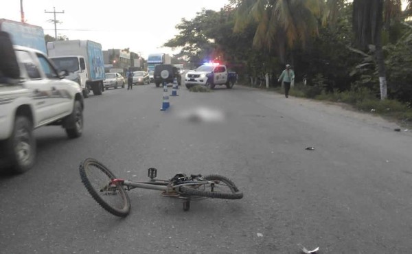 Un agricultor muere atropellado por un camión en El Progreso, Yoro