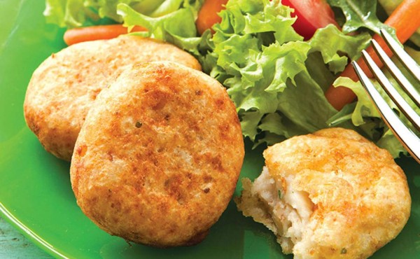 Tortitas de atún con papa