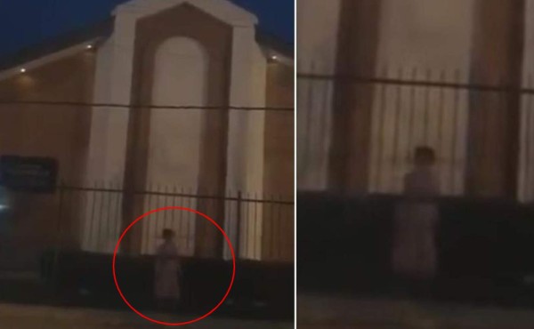 Video viral: Graban a 'niña fantasma' en iglesia y el video causa terror