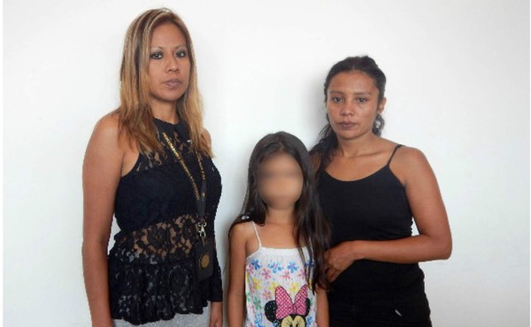 Niña hondureña es rescatada en Tamaulipas, México