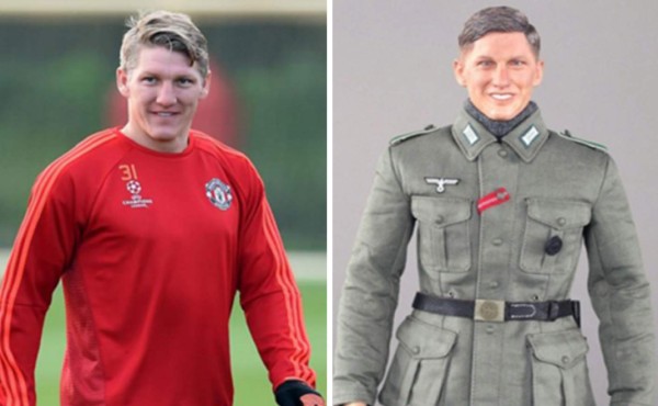 Schweinsteiger pide retirar figura de soldado nazi con su cara