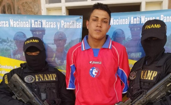 Arrestan a un presunto miembro de la MS-13 en Siguatepeque