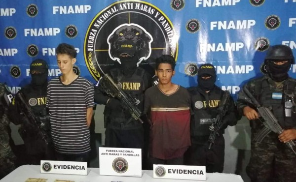 Arrestan a 'El Choro' y 'El Smigol', supuestos pandilleros y extorsionadores