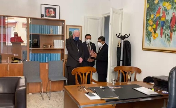Honduras inaugura nuevas instalaciones diplomáticas en la Santa Sede