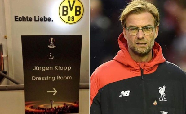 La broma del Borussia a Klopp en su regreso a Dortmund