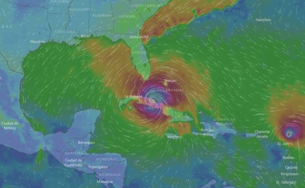 EN VIVO: Trayectoria del catastrófico huracán Irma