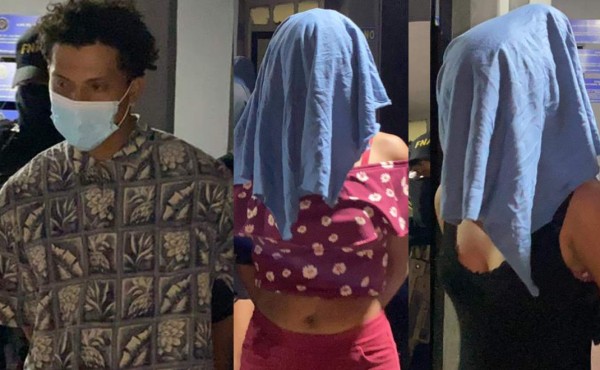 Atrapan a 'El Pingüino', 'La Monky' y 'La Beybi' por dedicarse a extorsionar