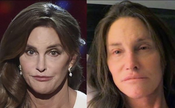 Caitlyn Jenner sin una gota de maquillaje