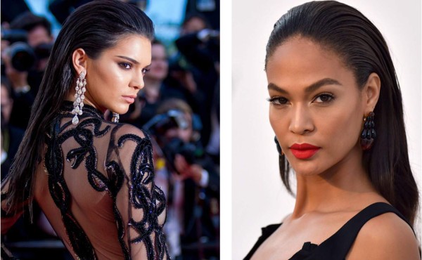 El cabello se lleva ahora mojado