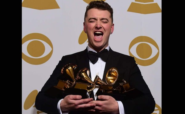 Sam Smith triunfa en los Grammy con 'Stay With Me'