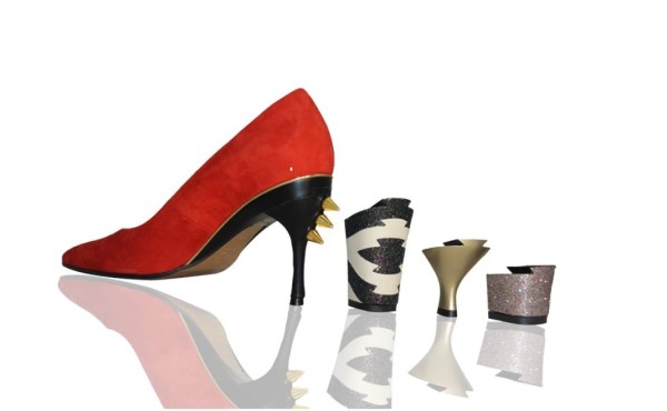 Conoce los zapatos con tacones intercambiables