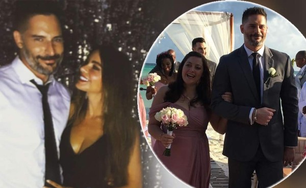 Sofía Vergara muestra foto de Joe Manganiello como padrino de bodas