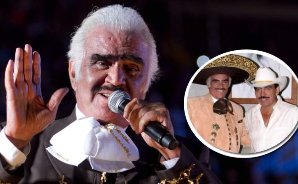 Vicente Fernández sobre Joan Sebastian: 'Se fue un hermano y cantante'