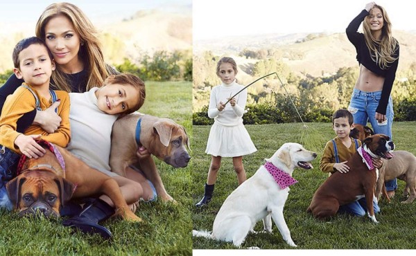 Los perros de Jennifer López reciben trato de reyes