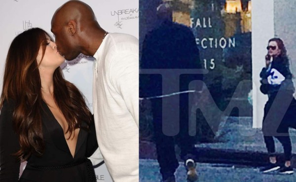 Lamar Odom agrede a Khloé Kardashian en la calle