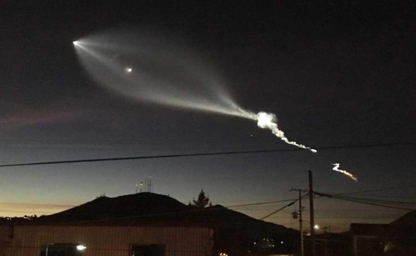 Extrañas luces en el cielo provocó temor y asombro en California