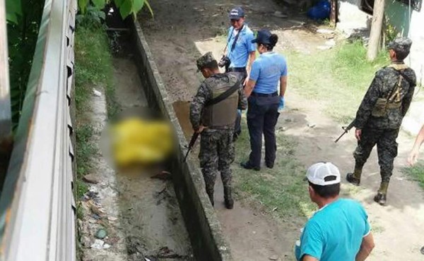 Hallan el cadáver de un hombre en una cuneta en Choloma
