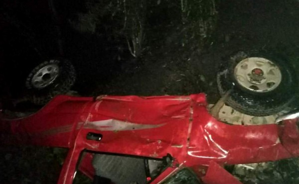 Un hombre muerto y otro herido en accidente vial en Ocotepeque