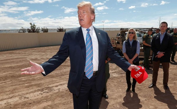 Trump también erigirá un 'muro virtual' en la frontera con México
