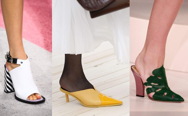 Los zapatos destalonados estrenan 'look”