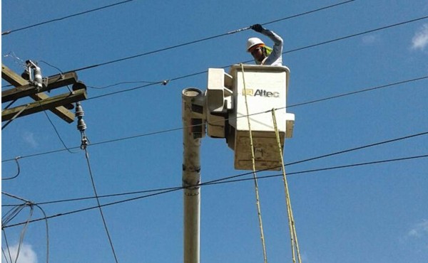 Municipios que no tendrán energía eléctrica este jueves