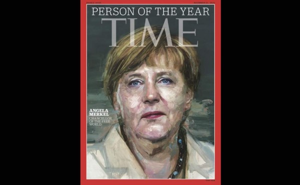 Angela Merkel elegida 'personaje del año 2015' por revista Time