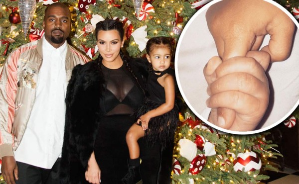 La primera foto de Saint West