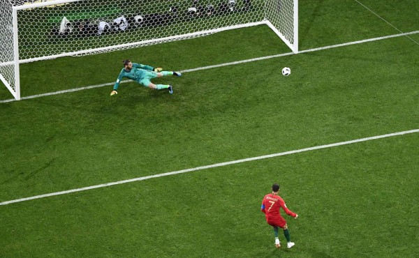 El polémico penal a favor de Portugal ante España que anotó Cristiano Ronaldo