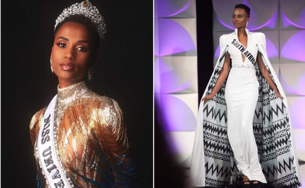 Zozibini Tunzi: 'Es un honor representar a la diversidad'