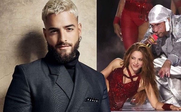 ¿Maluma furioso con Shakira por no ser invitado al Super Bowl?
