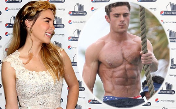 Belinda ni sueña con Zac Efron ni Maluma