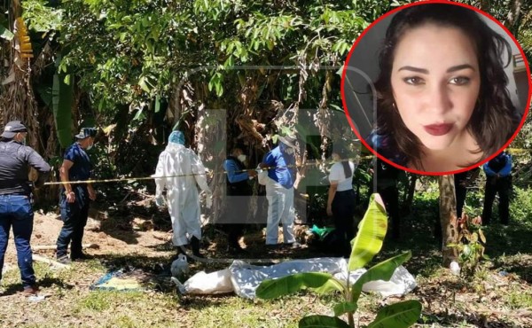Exhuman cuerpo de la universitaria Glenis Castillo en La Ceiba