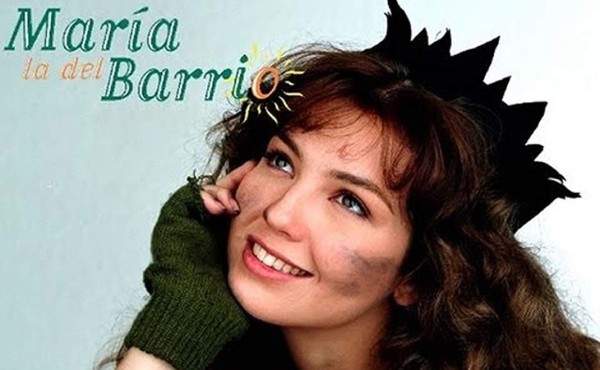 La novela María la del Barrio fue producida por Televisa de 1995-1996.