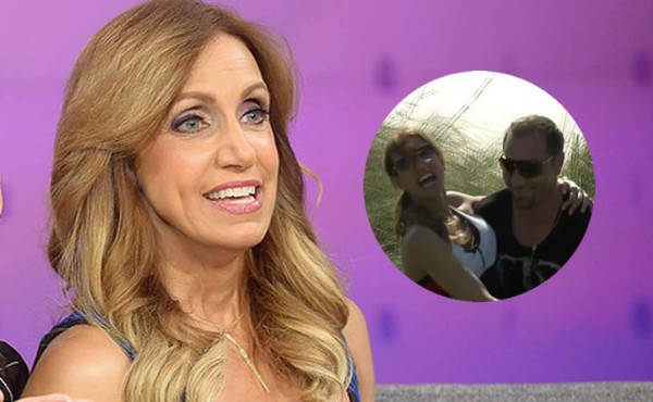Lili Estefan es captada en brazos de otro hombre