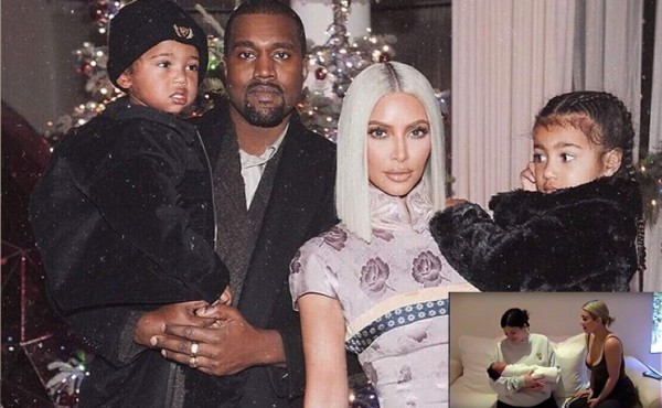 Primeras imágenes de la hija de Kim Kardashian y Kanye West