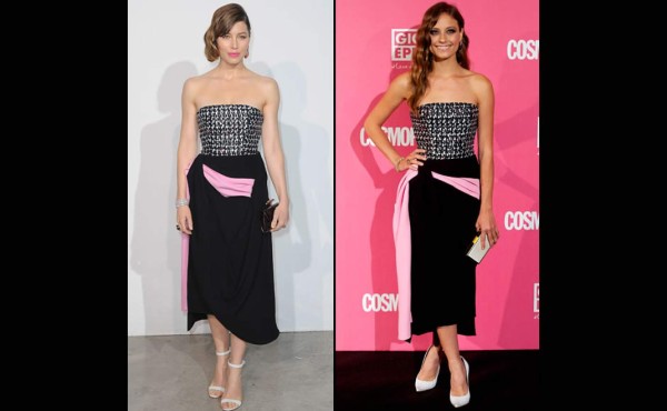 Dos mujeres un mismo vestido ¿Quién lo luce mejor?