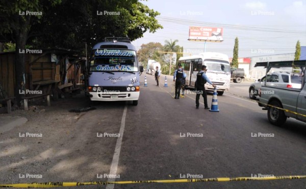 Sicarios matan de al menos 10 balazos a motorista en La Ceiba