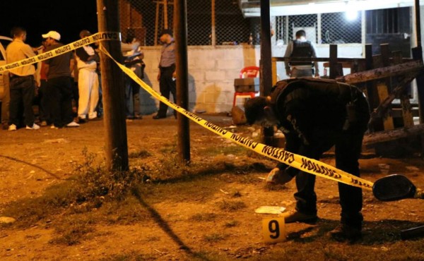 Un muerto y tres heridos en una cantina de la zona norte de Honduras