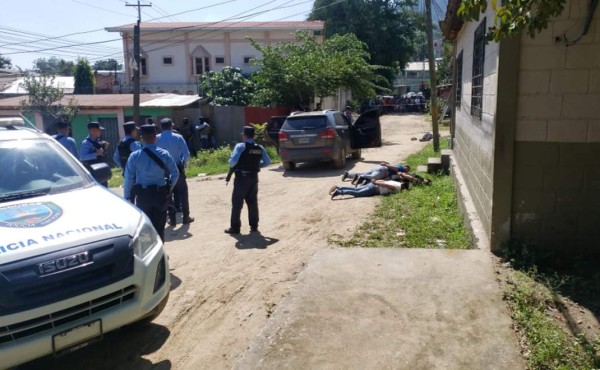 Un herido y tres detenidos deja enfrentamiento en Chamelecón