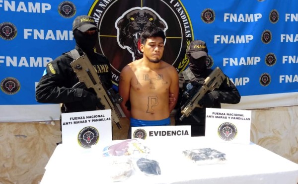 Cae supuesto marero en posesión de armas y droga en Comayagua