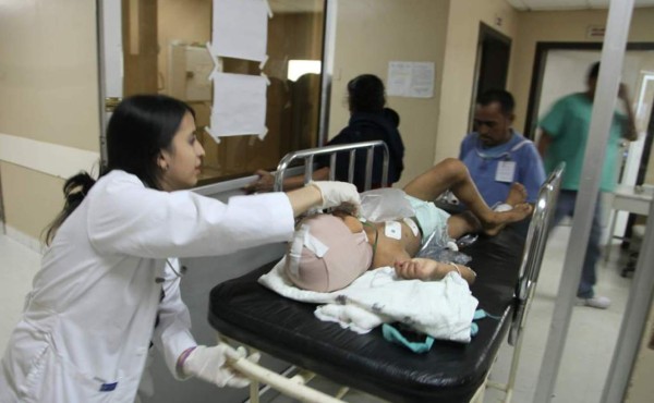 Muere hermanito atacado a machetazos en Copán