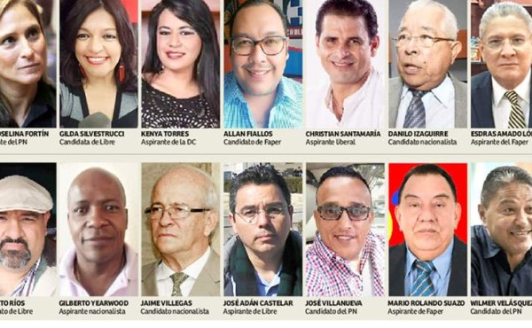 Elecciones en Honduras: Exdeportistas y periodistas quieren una curul en el CN