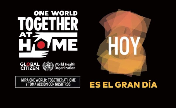 Concierto en vivo: 'One World, Together at Home” luchando contra el coronavirus