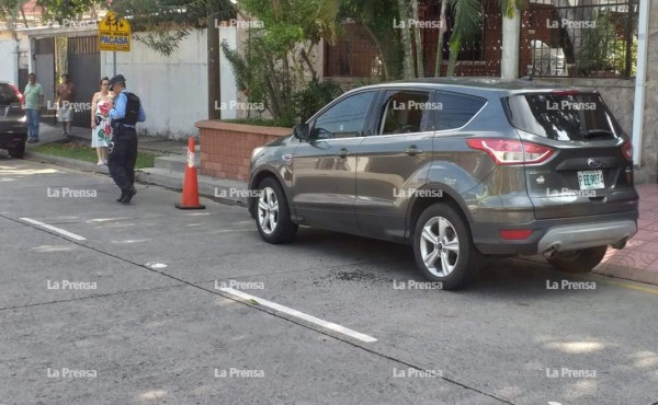 Video muestra momento en que tirotean una camioneta en San Pedro Sula