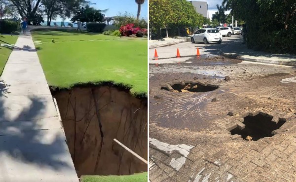 VIDEO: La tierra se hunde en Isla Gran Caimán tras sismo de 7.7