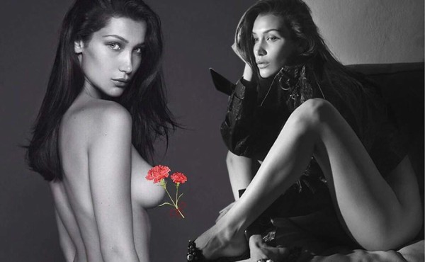 Hace Bella Hadid topless