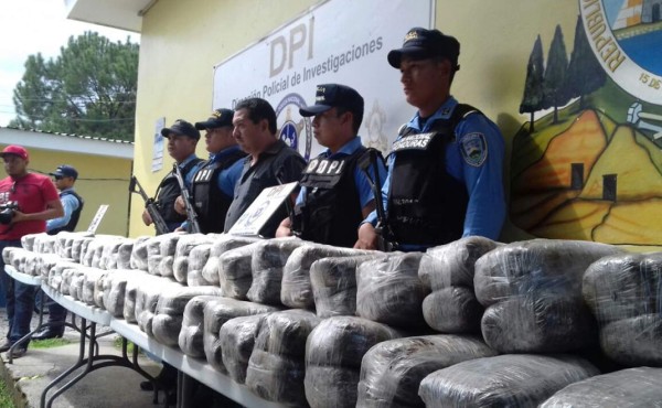 Decomisan 439 libras de supuesta marihuana en camión de naranjas