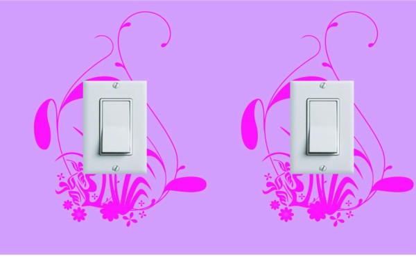 Originales ideas para decorar los interruptores de tu casa