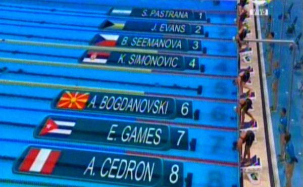 Hondureña Sara Pastrana queda eliminada en la ronda clasificatoria