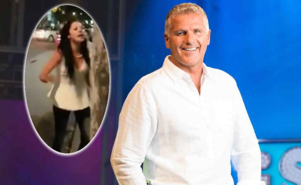 Una mujer golpea a Héctor Soberón